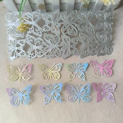 New 3 kinds of butterflies cutting die mould scrapbook decoration embossed photo album decoration card making DIY handicrafts