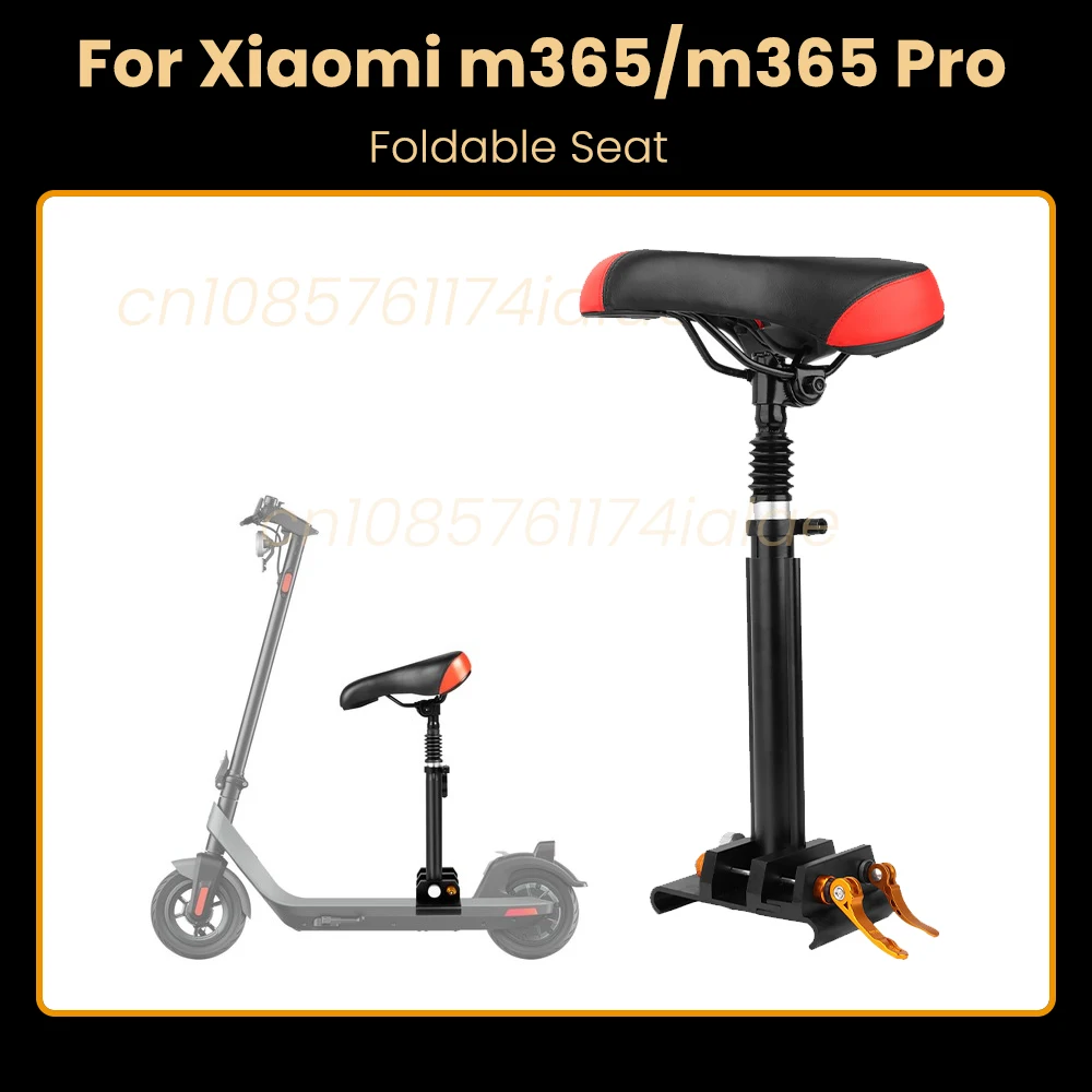 

Scooter Foldable Seat For Xiaomi M365 Electric Scooter Saddle Folding Height Adjustable Shock-Absorbing Chair Accessories