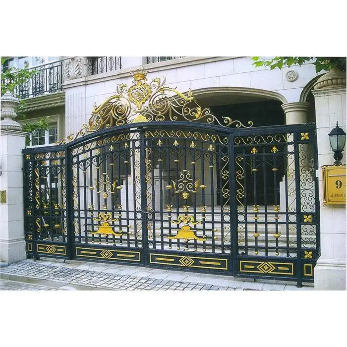 Automatic driveway gates wrought iron