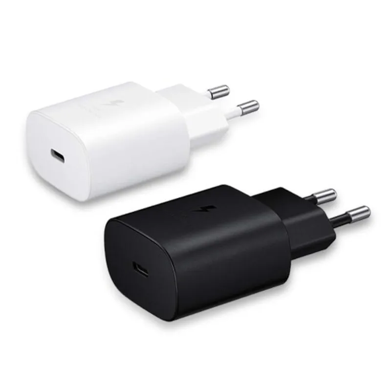 5/10pcs 25W Fast Charging Type C PD Wall Charger USB-C Power Adapter For Samsung S20 S21 S22 S23 Note 20 Extra Cable - náhled 2