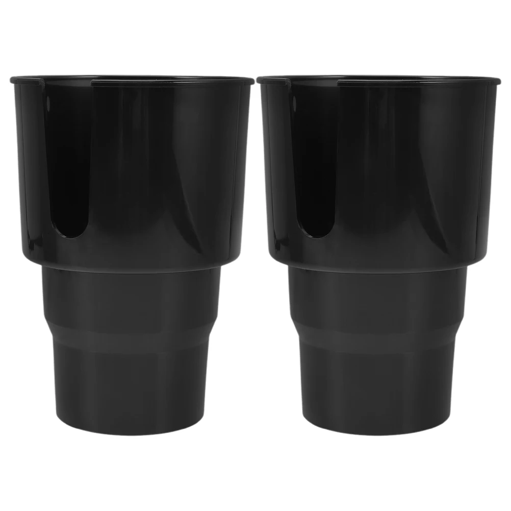 

2pcs Car Cup Holder Expander ABS Nonslip Spillproof Universal Beverage Holder Organizer Truck RV Boat Auto Center Console