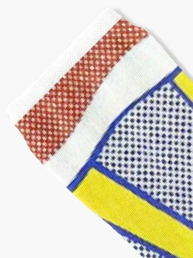 Roy Lichtenstein Sunrise - Printable Wall Art - Pop art Print - Reproduction Prints Large Wall Art New Home Gift Con Socks