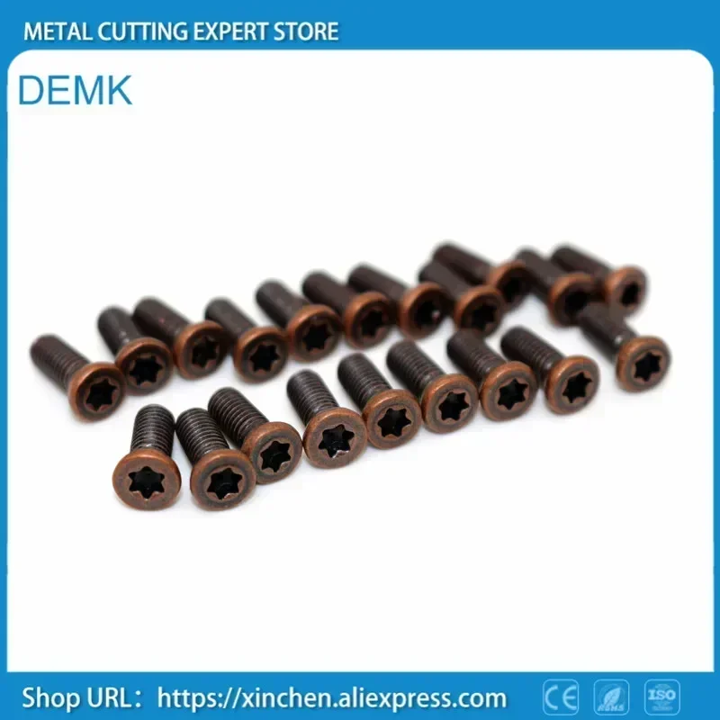 거치대 플럼 나사, CNC 거치대 피팅 밀링 커터, M1.6 M1.8 M2 M2.2 M2.5 M3 M4 M5 거치대, 50 개