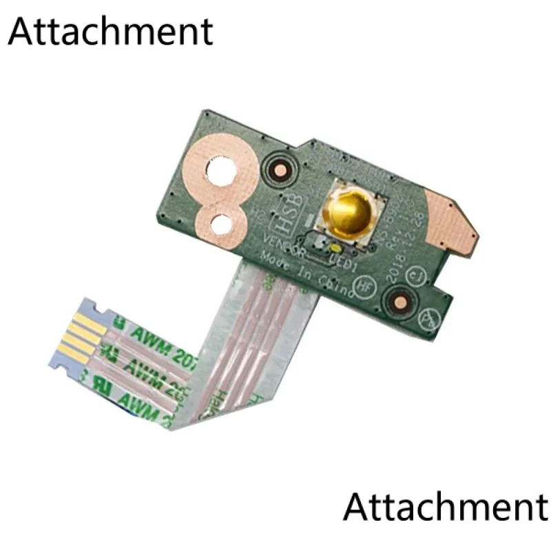 New Original Power button board for Lenovo ThinkPad t490 p43s T14 p14s Gen1 laptop NS-B902 02hk991