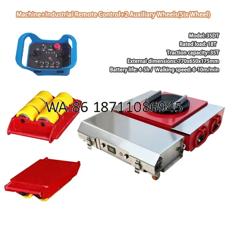 for 35T Truck Dolly Moving Skate Warehouse Factory Machinery Skate for Handling