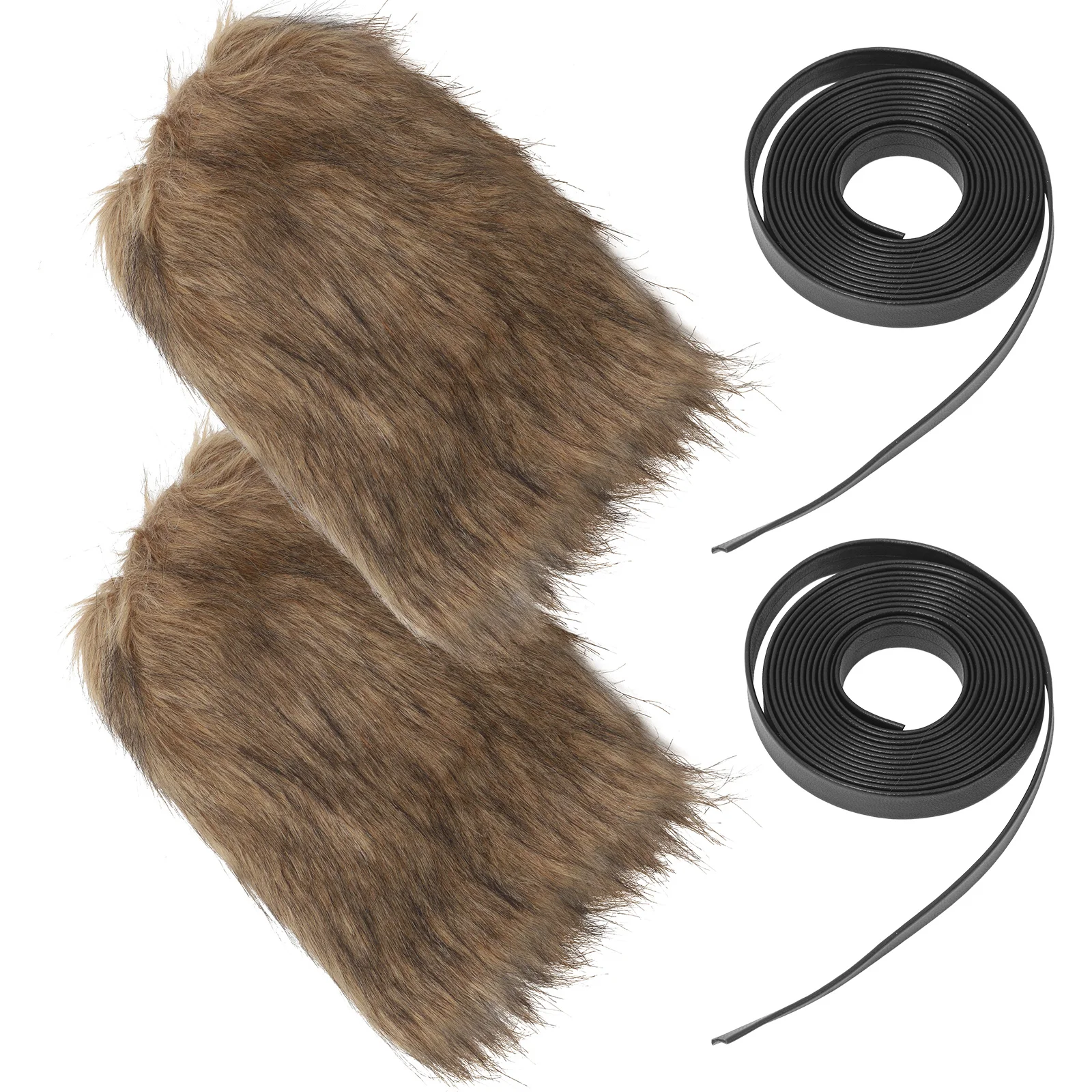 

1Set Viking Leg Warmers Boot Covers Faux Wrist Cuffs Cosplay Halloween Medieval Arm Wraps Costume Accessories Viking Cosplay