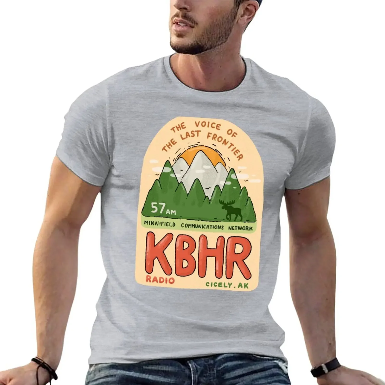 KBHR radio T-Shirt anime tshirt sublime mens graphic t-shirts