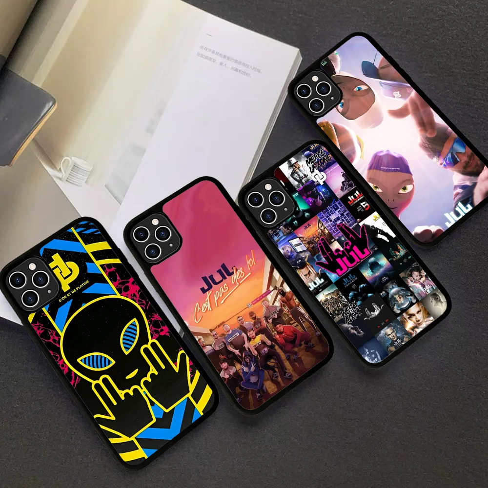 Rapper JuL C'est Pas Des Lol Phone Case Silicone PC+TPU For Samsung S10 20 30 22 23 24 Plus Lite Ultra Cover