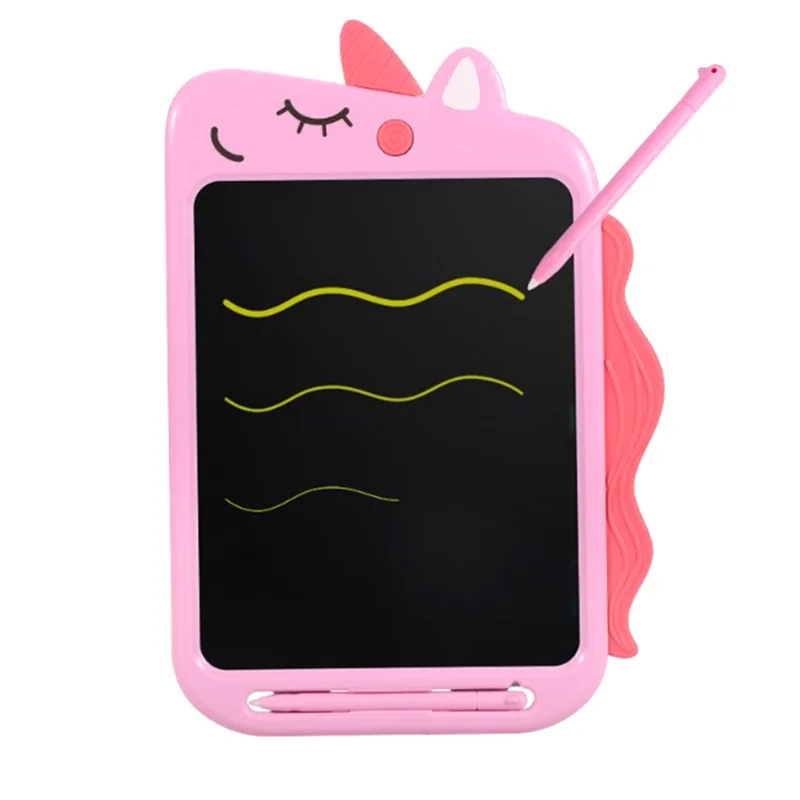 N88R 10 Inch Handwriting Tablet Children's Smart LCD Writing Tablet Colorful Handwriting Cartoon Graffiti Writing Tablet,A Durab