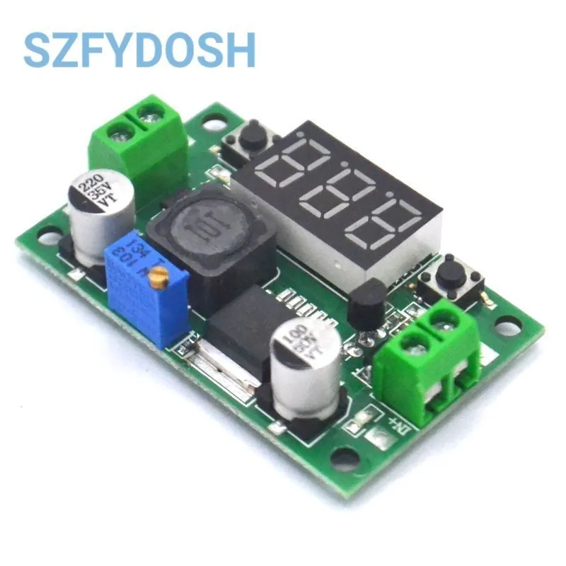 LM2596 BUCK 3A DC-DC Voltage Adjustable Step Down Module 4.0~40V to 1.25-37V Adjustable Regulator With LED Voltmeter LM2596S