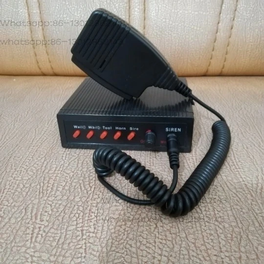 Square mouthed 5-tone 12V100W speaker with host speaker