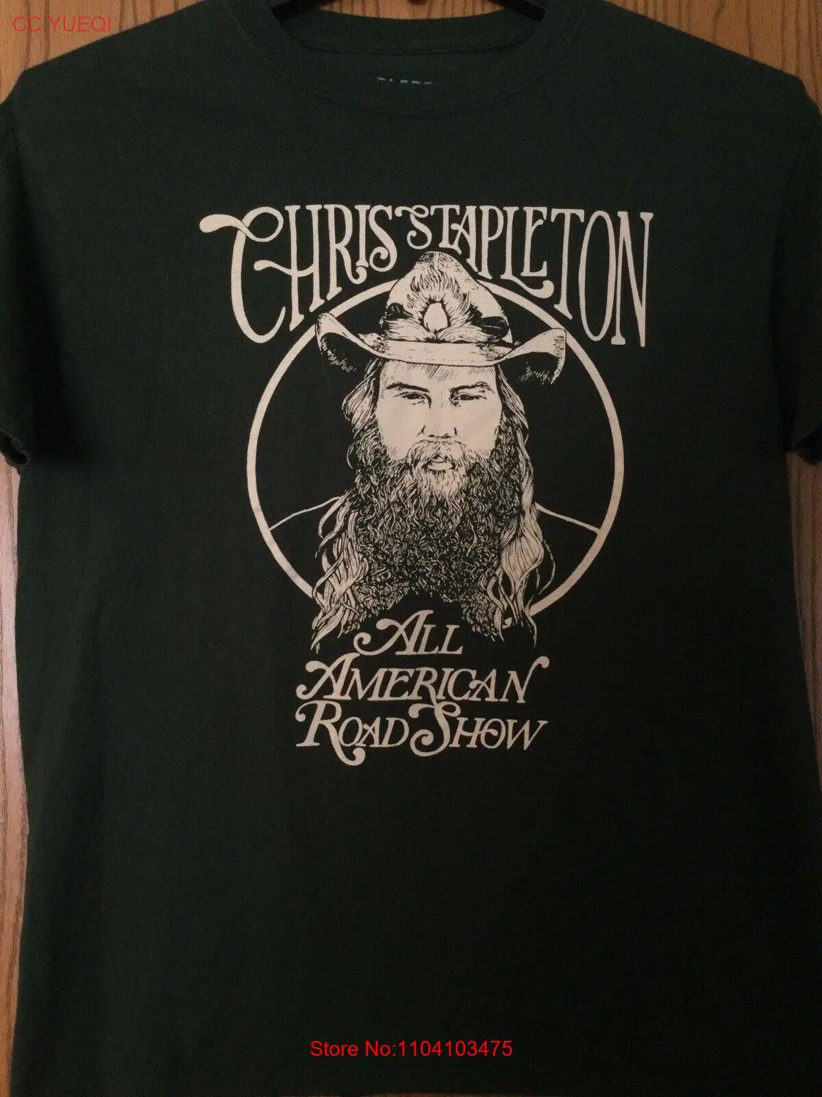 Chris Stapleton - “All American Road Show” - Green Shirt - M