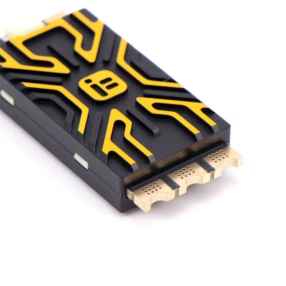 Ifflight BLITZ E80 80A เดี่ยว ESC 2-8S BlHeli32 Dshot600 G071 MCU พร้อมฝาครอบ ALUM CNC สำหรับโดรนสำหรับแข่ง FPV RC