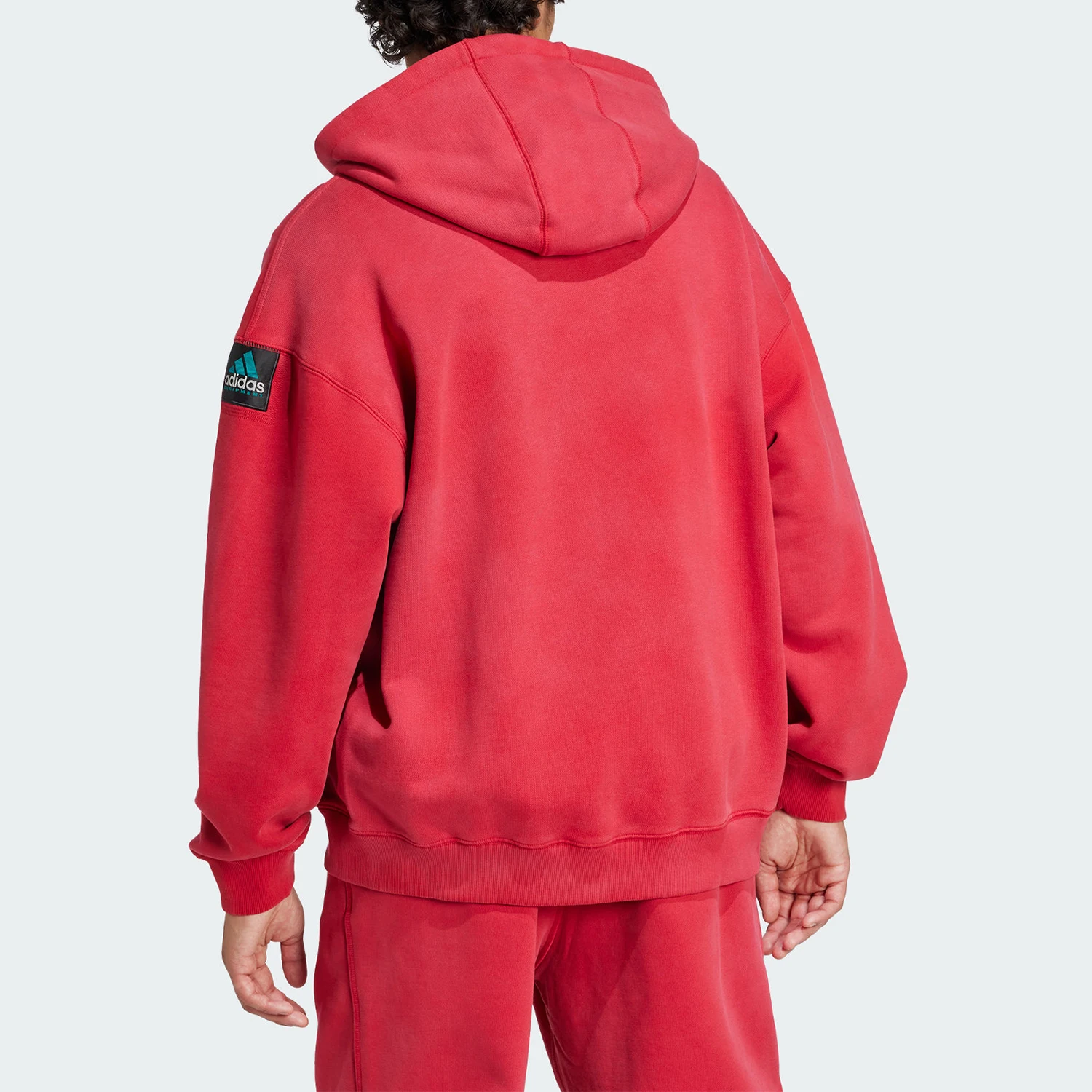 سترة أديداس الأصلية EQT هوديي للرجال محبوكة حرارية بقلنسوة JD0660 #3