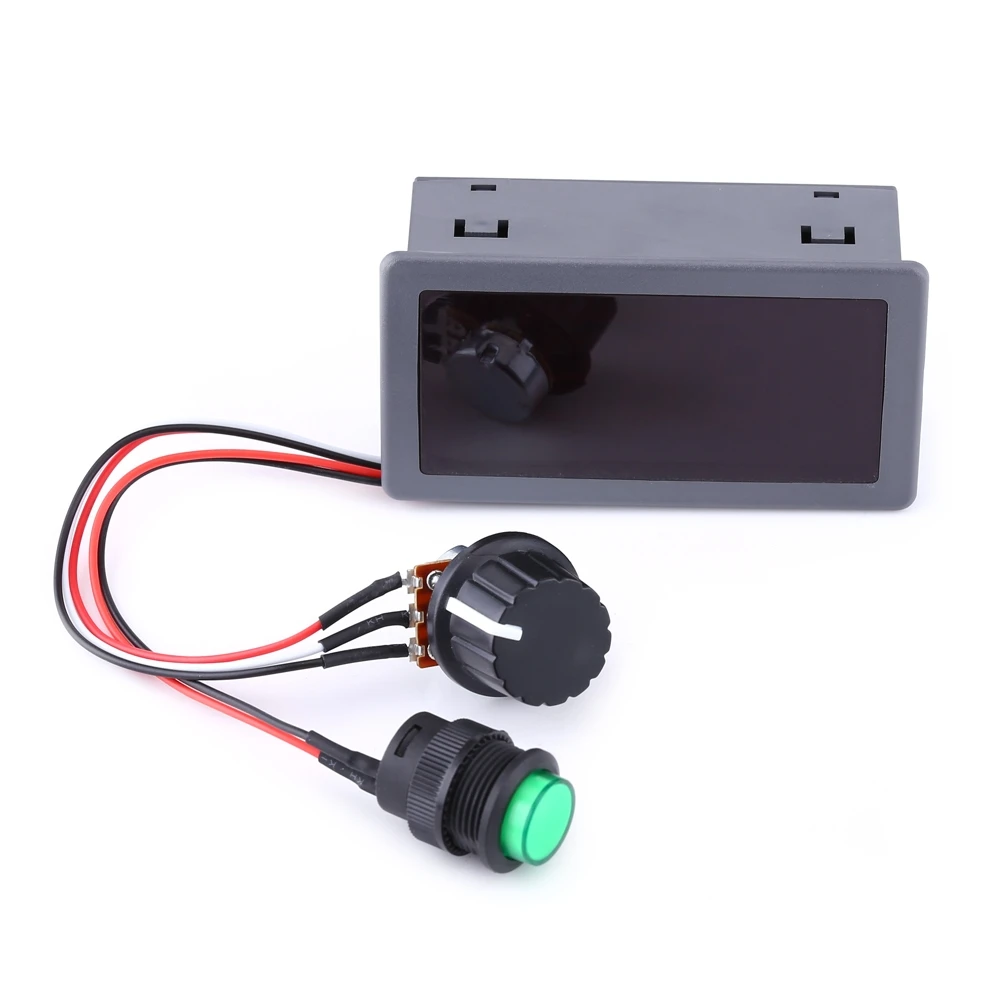 6V 12V 24V PWM DC Motor Speed Regulator Digital Display with IR Remote Controller