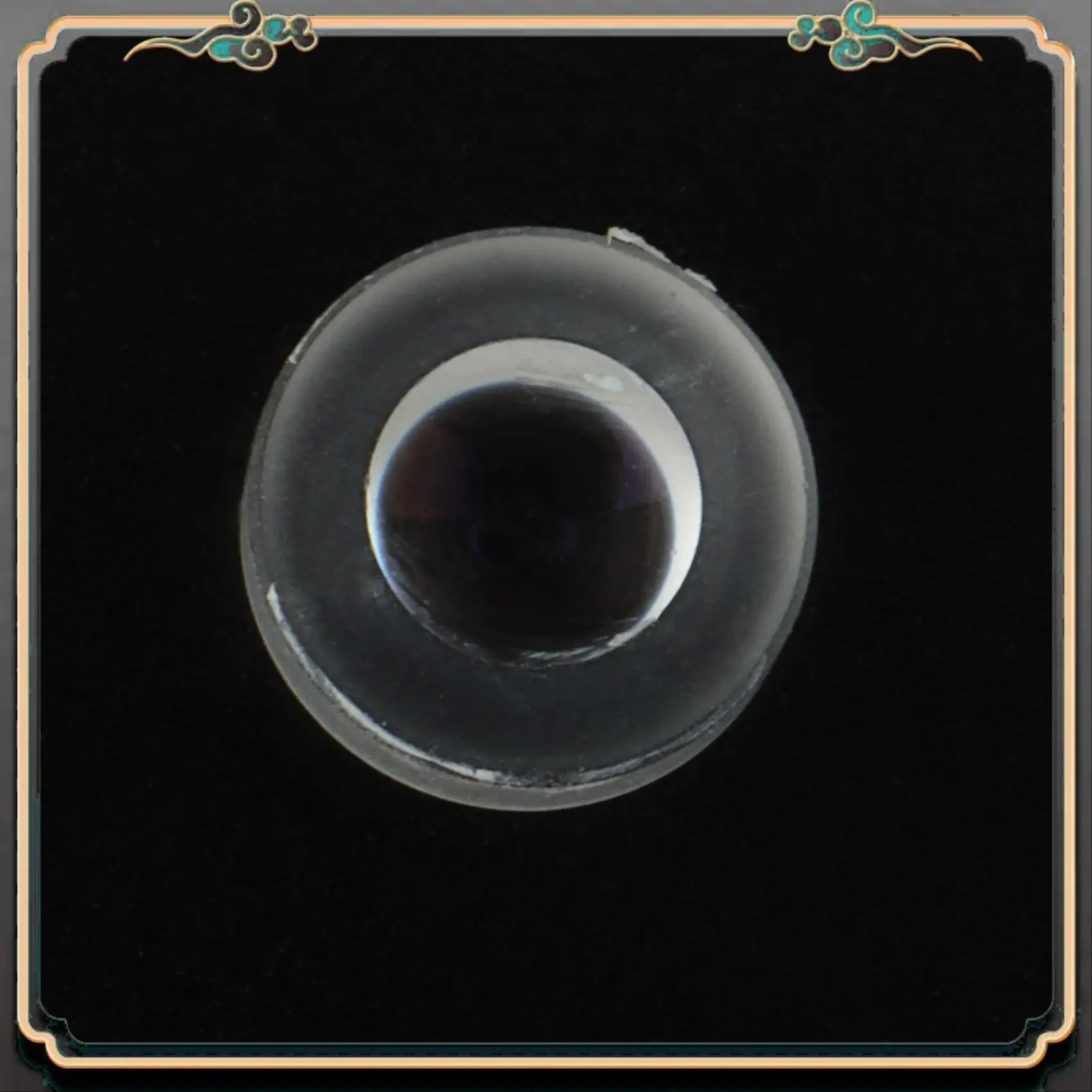 ASMA-2PCS D8 Glass Double-Concave 20 Times  Expander Lens, Diode Lamp Holder Diffuser Lens