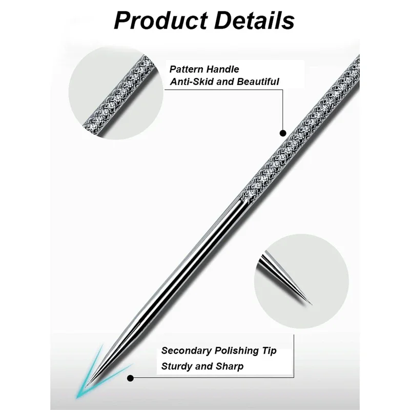 Outils d'élimination des points noirs pour le visage, outils de soins de la peau, nettoyeur de pores, élimination de l'acné, boutons grossiers, cuillère, 4 pièces