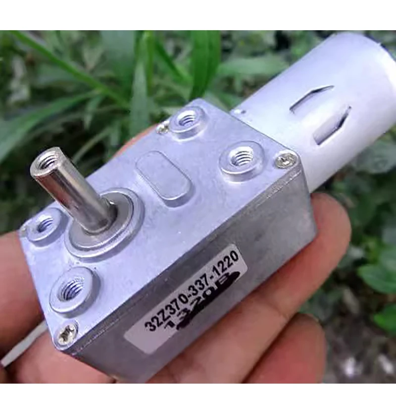 DC12V 20rpm 370 turbine deceleration self-locking motor