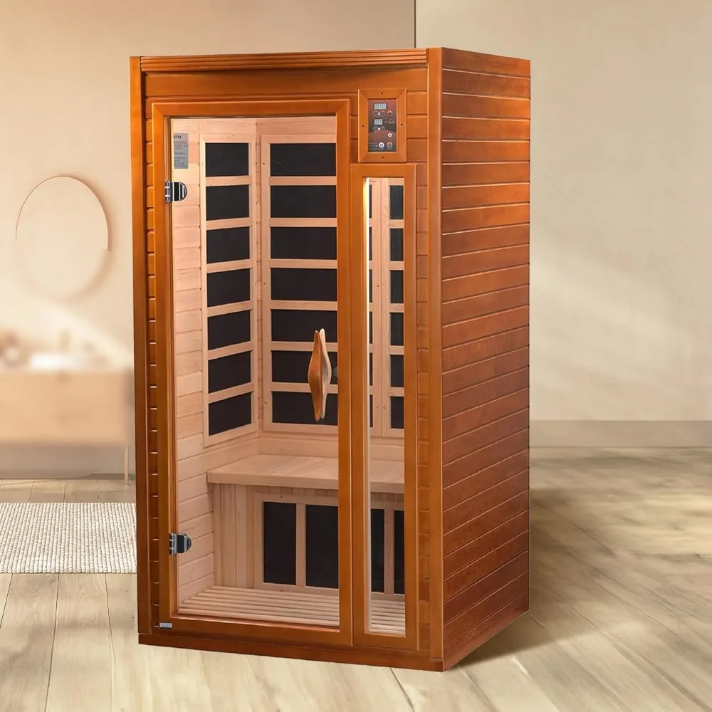 Dynamic Saunas Home Sauna with Infrared Lighting for up to 2 People, Barcelona