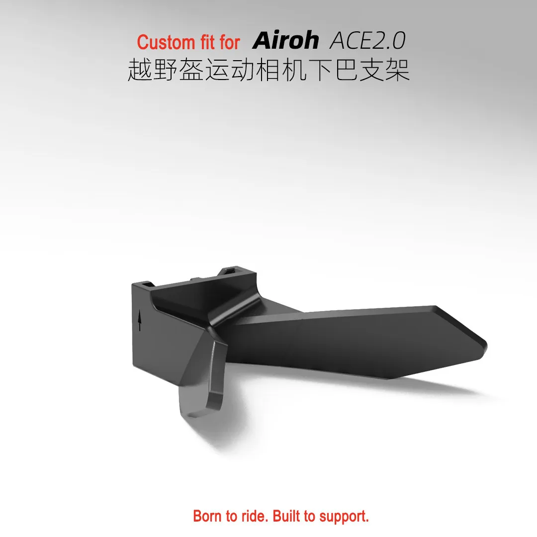 Custom Helmet Chin Mount Bracket Action Camera Accessories Fit  ACE2.0 Motocross Off Road Helmet