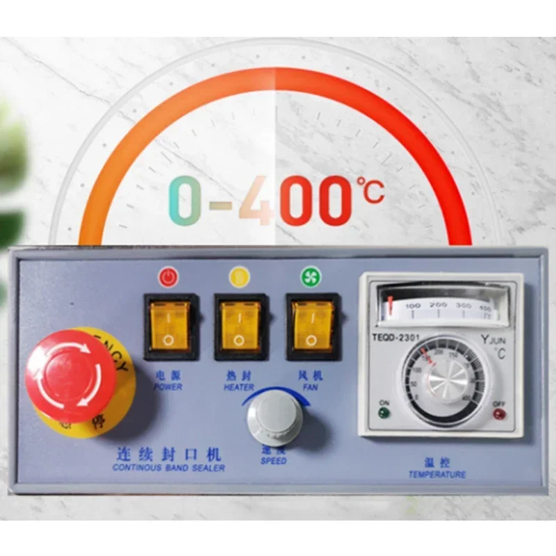 New Portable Sealing Machine Commercial Rice Plastic Bag Fast Sealing Machine Automatic Food Packaging Bag Heat Sealing Machine