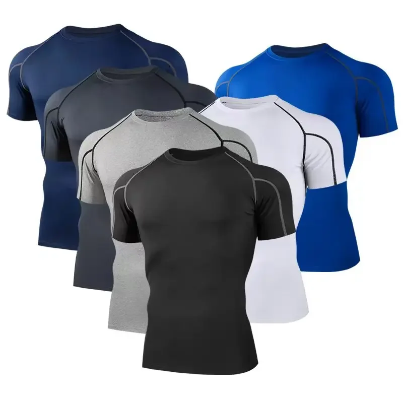 New running T-shirt, comfortable and breathable for fitness, running, playing football and basketball
