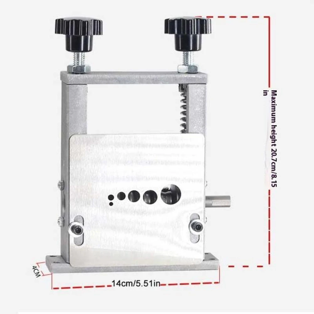 DT81 Wire Stripper Machine Rust-Proof Blades Perfect for Recycling Copper Wires 1-17mm Capacity Cable Peeler