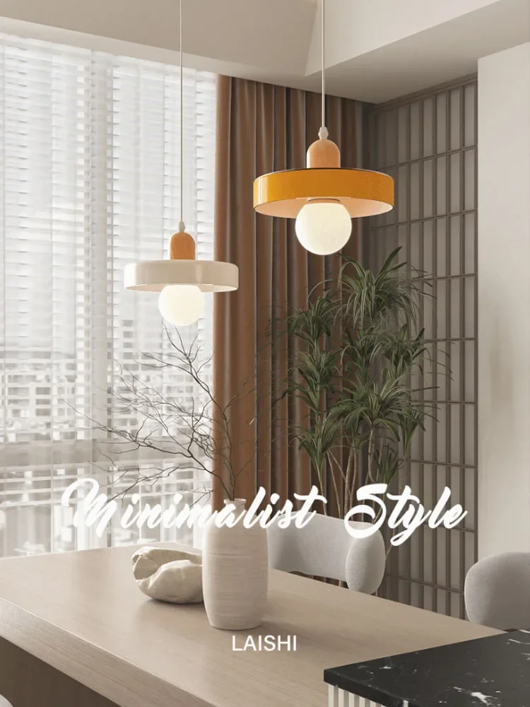 35cm LED szklana lampa wisząca Nordic restauracja Vintage żyrandol nowoczesne lampy do salonu kolorowe oprawy dekoracyjne do domu — 2