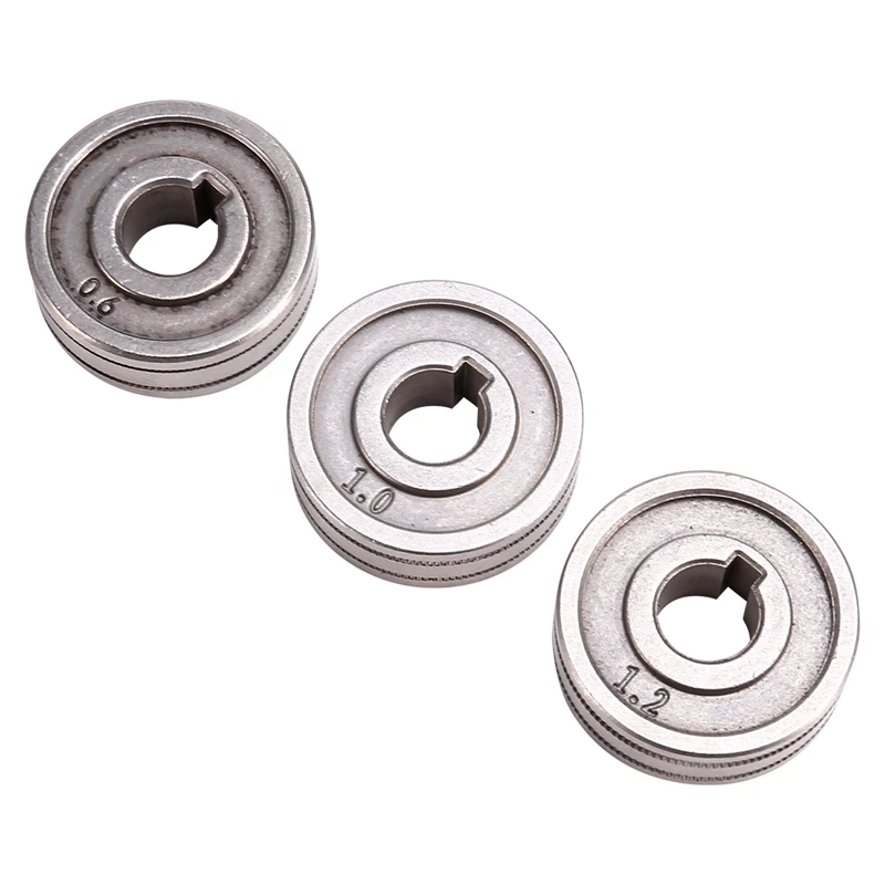 

3PCS Welding Wire Feeding Roller Drive Wheel 0.6Mm-1.2Mm Knurl K Groove MIG Wire Guide High Quality Welding Accessories Promotio