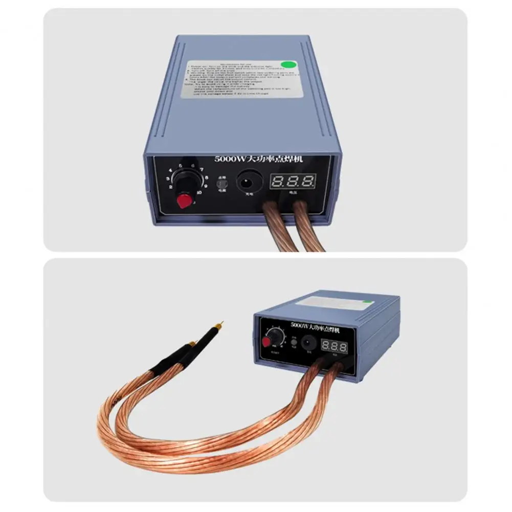 انفصال بقعة لحام بطارية قابلة للشحن لحام ممتازة 5000 واط مصباح كهربي سفلي 18650 بطارية حزمة أداة لحام