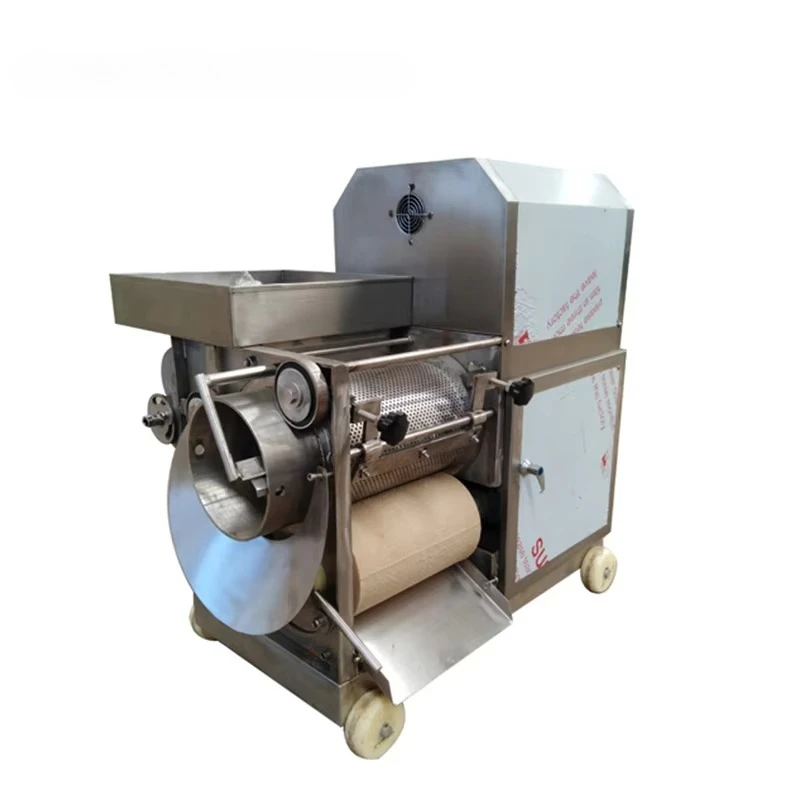 # L Full Automatic Fish Meat Bone Separation Meat Commercial Shrimp Bone  Peeling Fish Bone Machine m