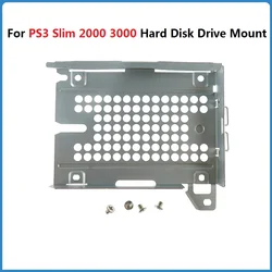 For PS3 Slim Hard Disk Drive Mount HDD Bracket For PlayStation 3 2000 2001 2500 3000 Game Console Hard Stand Replacement Part
