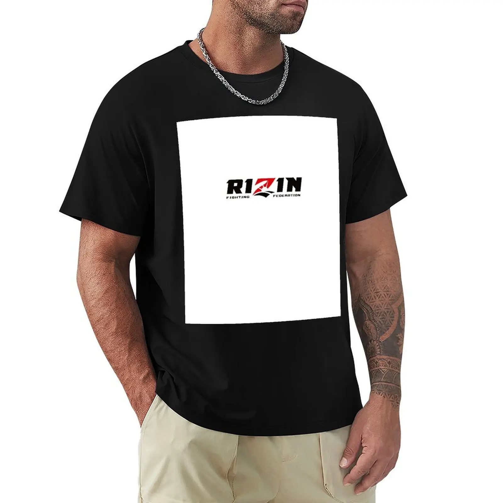 Rizin Fighting Federation T-Shirt Plus Size Non-Shrink T-Shirt