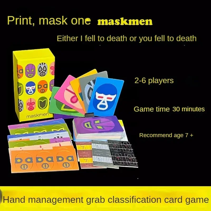 Family Oink Tabletop Card Game Add Fun To Your Party With The Maskmen Party Game Dokojong Board Game For A Fun Filled Game Night