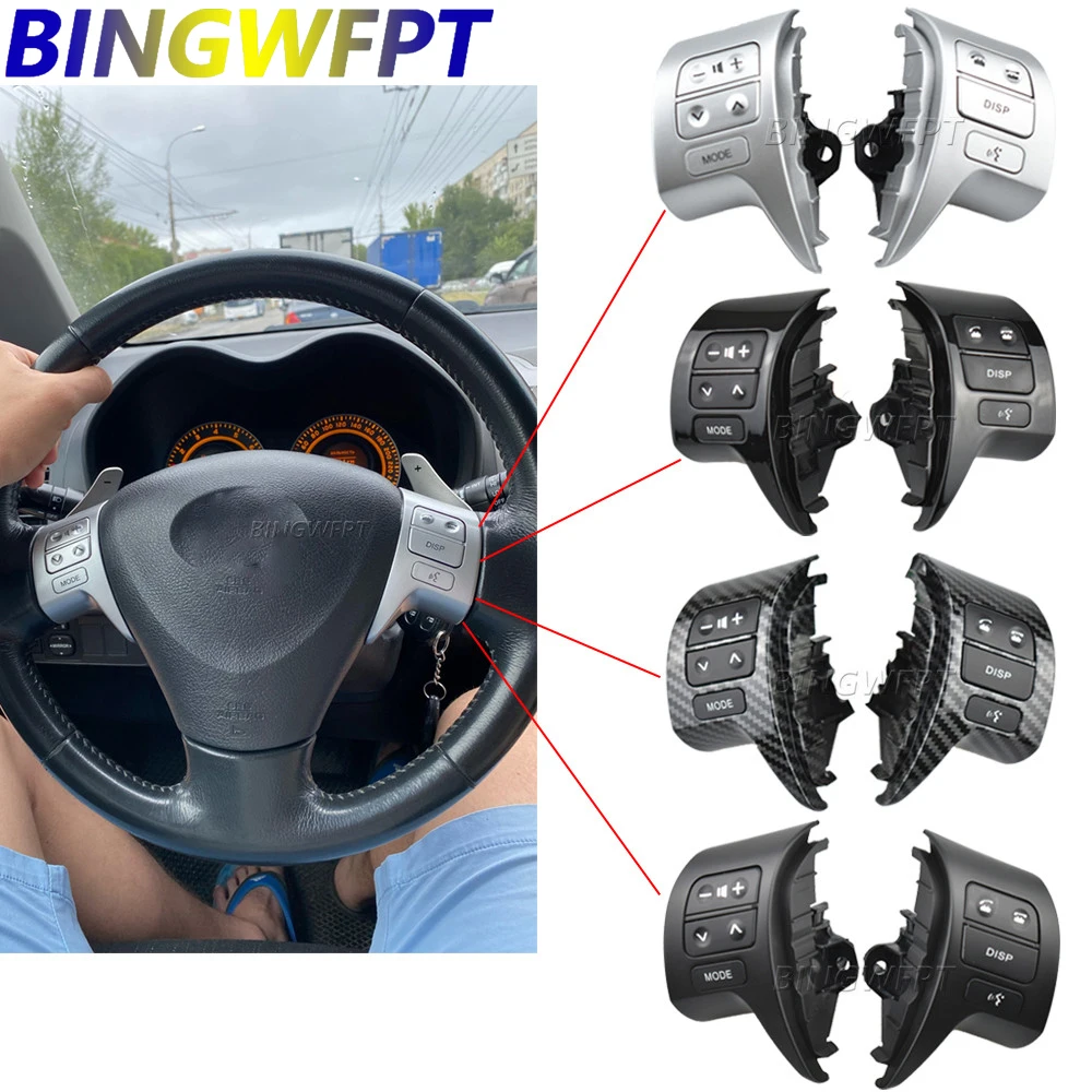 

For Toyota Corolla ZRE15 2007-2009 New Cruise Control Switch Steering Wheel Audio Control Switch 84250-02200