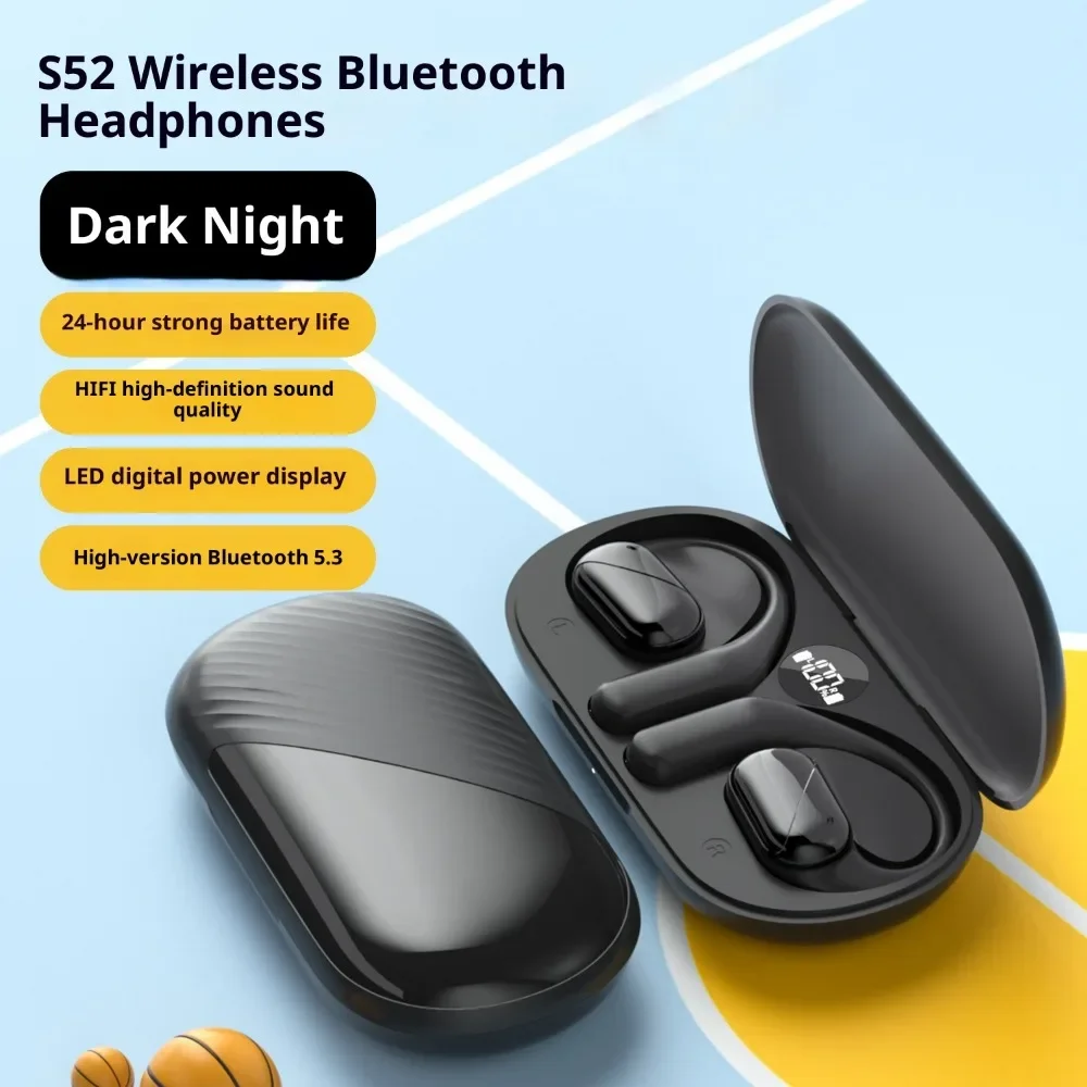 Wireless Earbuds Fashionable High Appearance Value Noise Cancellation Ultra Long Battery Life for Business Sports Fitness Runnin