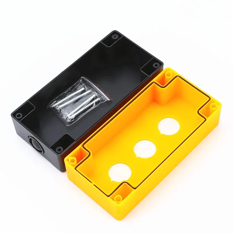 22mm Installation Aperture Waterproof Dust-proof XB2 LA38 LAY37 Button Switch Control Box 1/2/3/4/5 Hole Height 65mm XAL BX