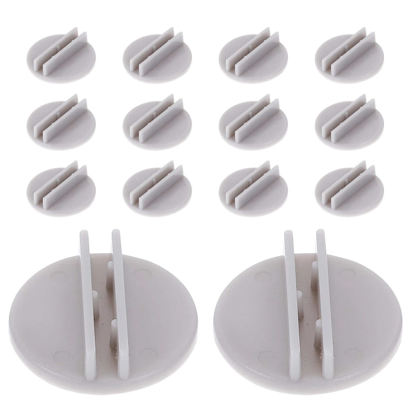

15 Pcs Chess Board Game Accessories Place Card Holders for Table Clip Sports Stands Plastic