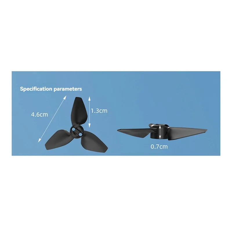 Лезвие для дрона DJI NEO, легкий вентилятор с крыльями, запасные части для аксессуаров NEO, красочные весла C