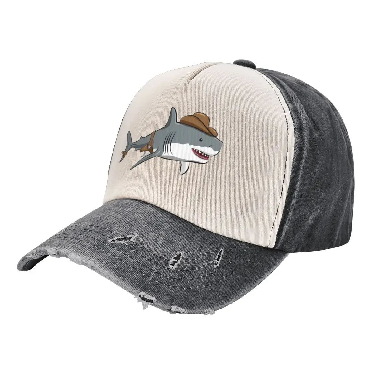 

Cowboy Shark Baseball Cap Luxury Hat derby hat Mens Women's