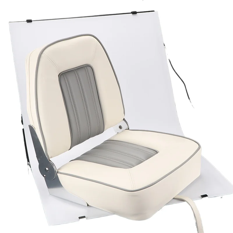 Marine seats, yacht accessories, speedboat high-back soft bag seats, UV-resistant folding pontoon stern passenger seats