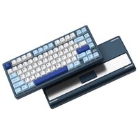 Womier RD75 Pro Blue QMK/VIA Tri-Mode Aluminum Mechanical Keyboard Custom Quick Release Hot Swap Wireless Gaming Keyboard for PC