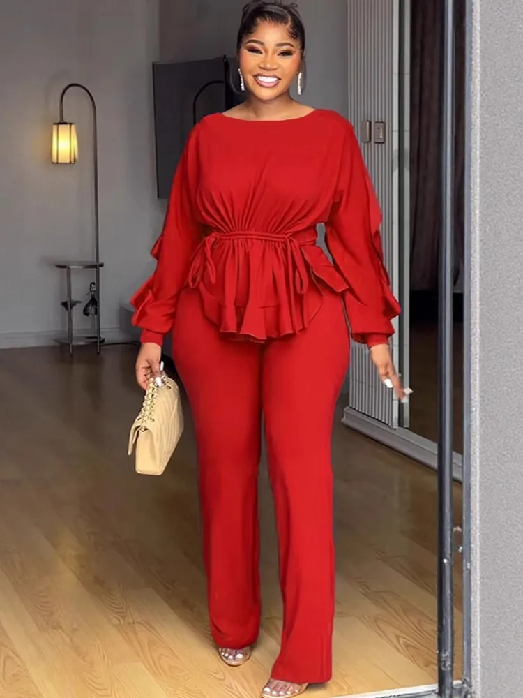 

2 Piece Women Sets 2025 New Arrival Autumn Winter Matching Sets Two Pieces Sets Coat Jacket And Pants Suits Outfits Clothing