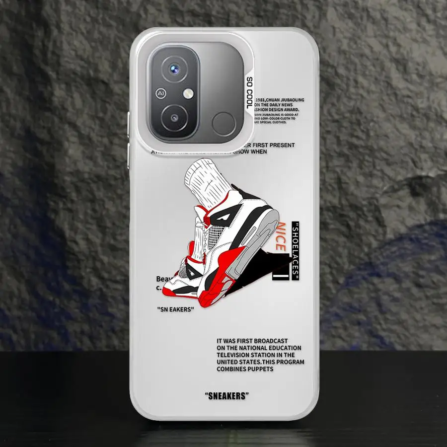 أحذية رياضية رائعة على الموضة حافظة لهاتف Xiaomi Redmi 12C 14C A1 A3 A2 Plus 13 13C A3x 12 A4 #5