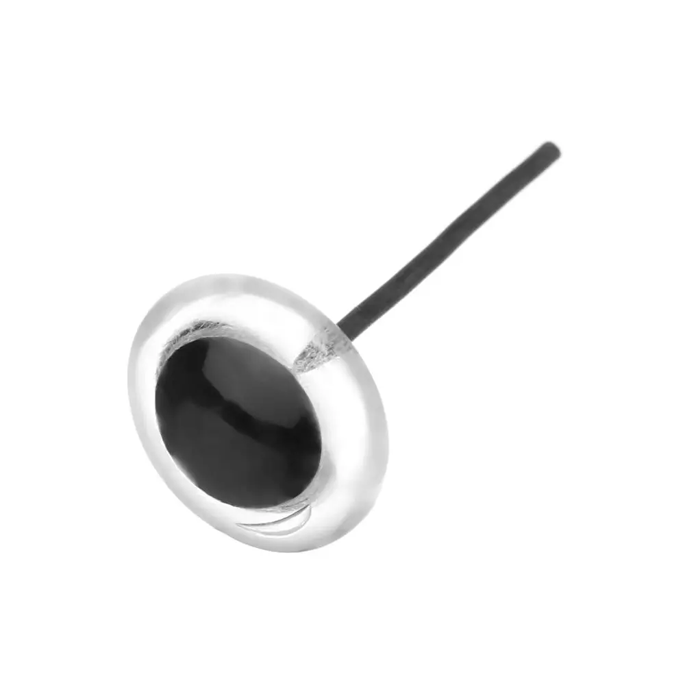 لتقوم بها بنفسك البلاستيك 3/4/5/6/7/8/9/10 مللي متر الحيوانات الدمى صنع دمى اكسسوارات الدببة إبرة التلبيد عيون الزجاج الشفاف