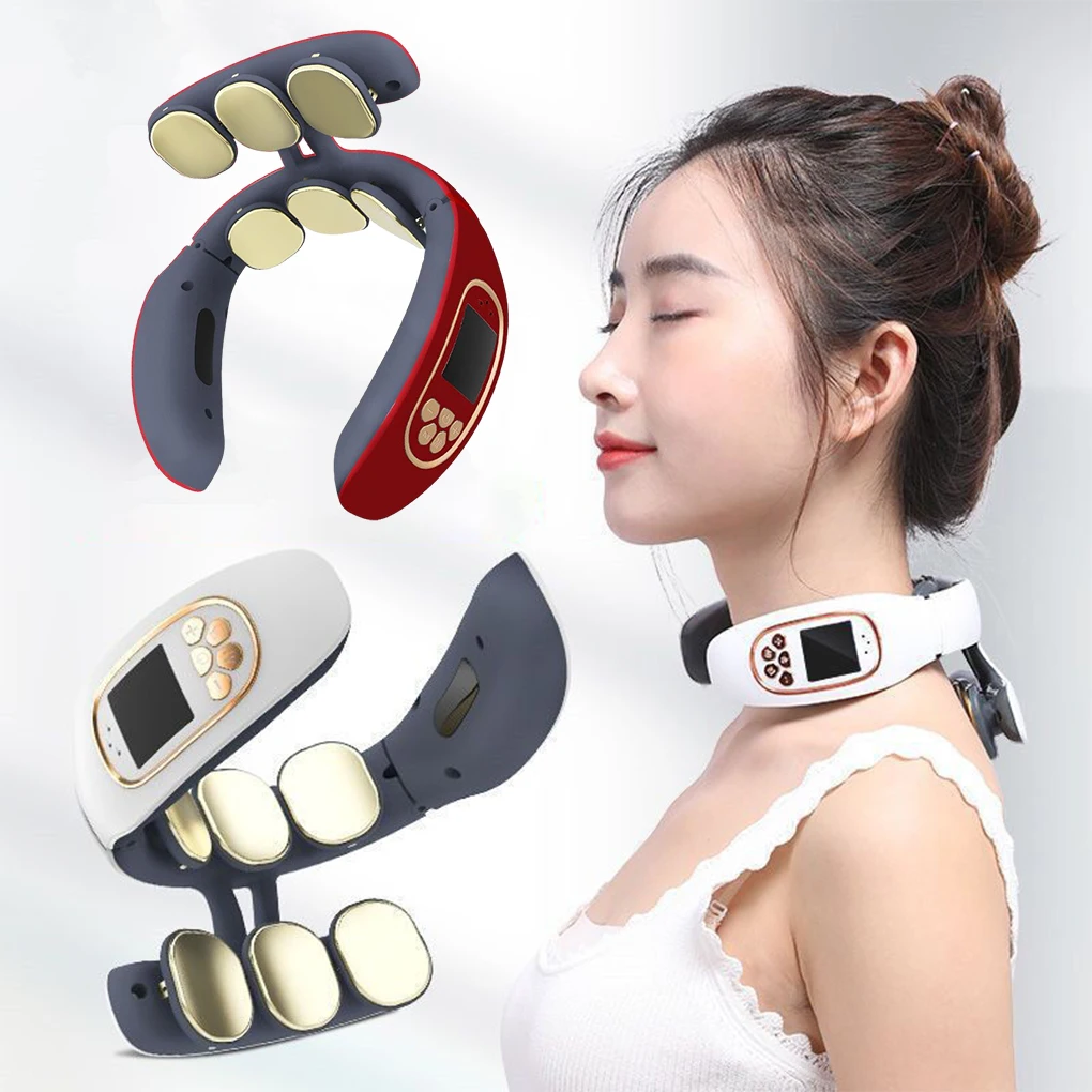 

ABS Wide Application Electric Neck And Shoulder Pulse Massager For Relief Sturdy And Durable