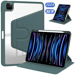 For ipad pro 2024 case Funda iPad Pro 11 M4 M2  Air 13 inch 10.9 2022 Air 5 4 iPad 9th 8 7 10th Generation Pro 12.9 Mini 6 Cover