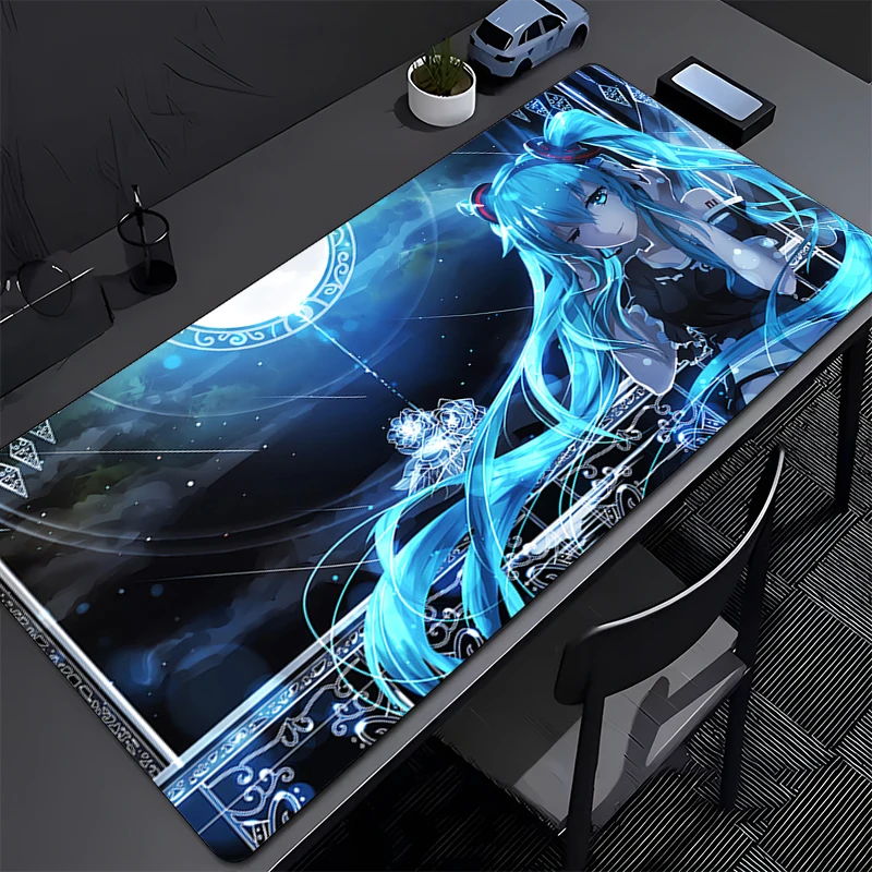 

Mouse Pad Kawaii Anime Keyboard Pad PC H-hatsunes M-miku Gaming Cute Desktop Mouse Mat Laptop Sexy Girl Gamer Cabinet Mousepad