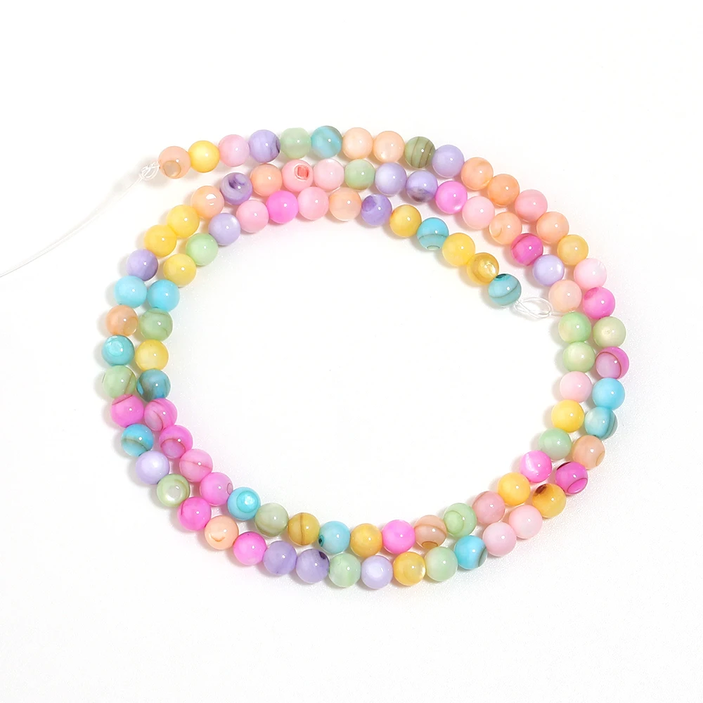 2/3/4/5mm Natural Shell Beads for DIY Jewellery Making