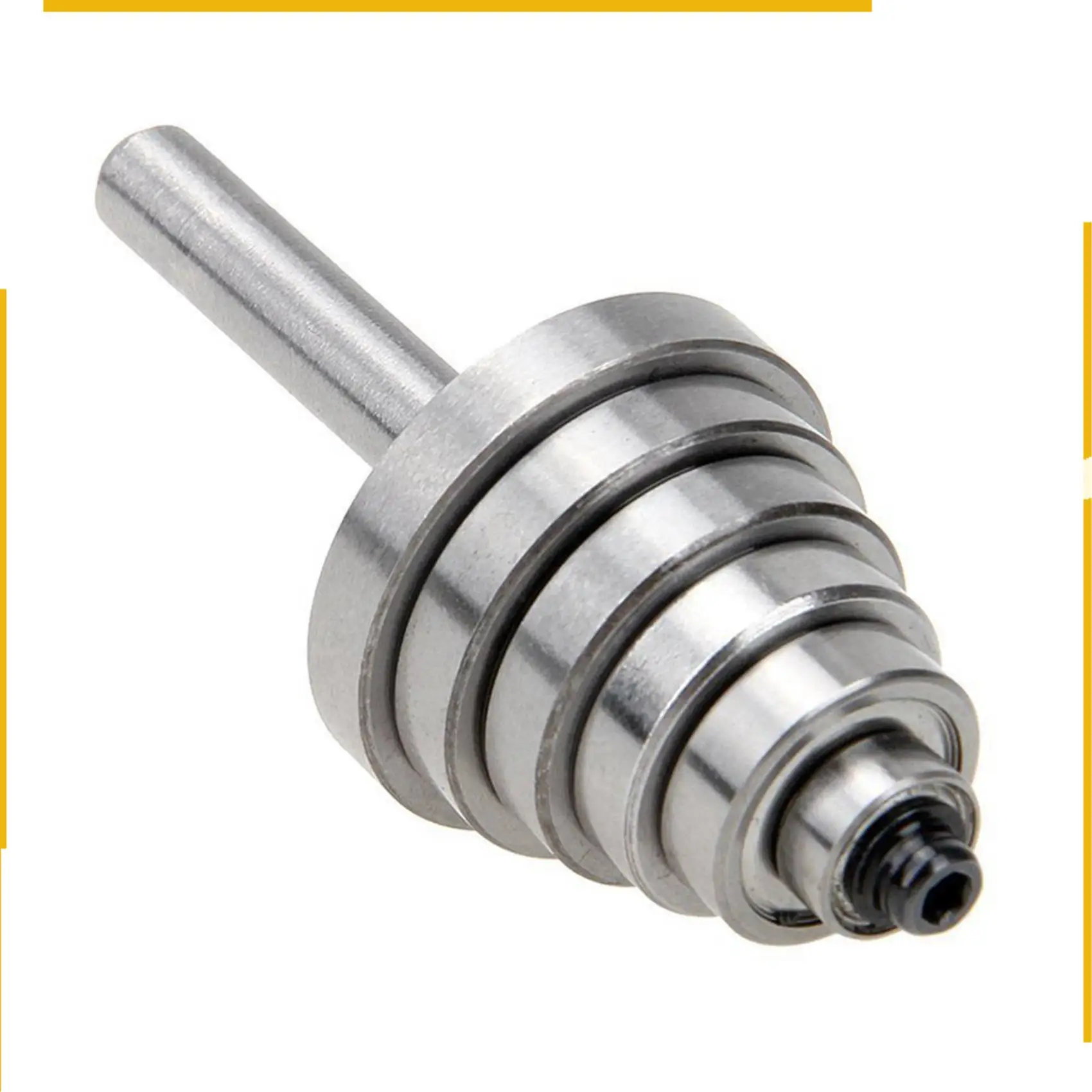 A76K 2 قطعة 1/4 بوصة عرقوب راوتر بت مع 12 محامل مجموعة